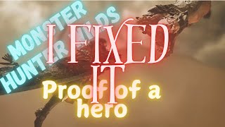 Monster Hunter Wilds  Proof of a hero I fixed it [upl. by Ajssatsan]