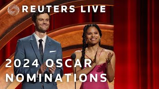 LIVE 2024 Oscar nominations [upl. by Enelam625]