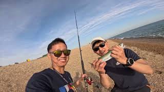 Fishing Mackerel in Chesil Beach🏖️  Fishing [upl. by Nahallac]