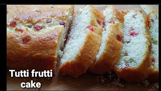 Tutti frutti cake with premix  eggless tutti frutti cake  Christmas cake recipe [upl. by Holly]