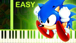 Toxic Caves  SONIC SPINBALL  EASY Piano Tutorial [upl. by Mcnamara170]