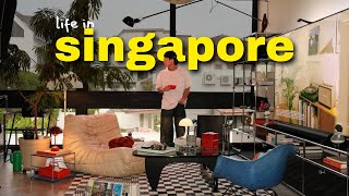 Singapore Diary  macbook unboxing day in life chill [upl. by Hazeefah]