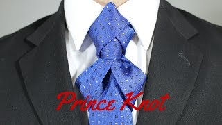 How To Tie a Tie Prince Knot [upl. by Neved]