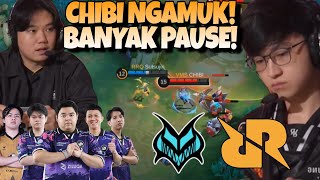 CHIBI NGAMUK  META PAUSE KAH  RRQ VS VAMOS MATCH 2  KNOCKOUT STAGE DAY 1 [upl. by Neeron]