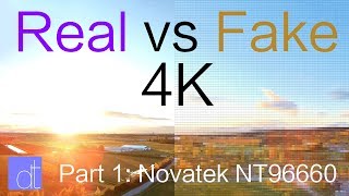 What Fake 4K Looks Like  Novatek NT96660 [upl. by Nnayhs]