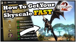 How To Get The Skyscale FAST  New SotO Method A Guild Wars 2 Guide [upl. by Rusticus979]