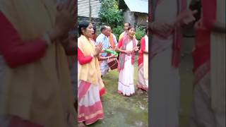 ভোর কীর্তন। হরে কৃষ্ণ হরে রাম dance durgapuja hindisong bangla [upl. by Ryann]