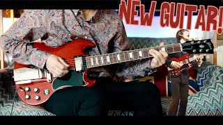 New Guitar Gibson SG Standard 61 DEMO with the Beatles and Badfinger MASHUP [upl. by Eimmak]