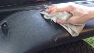 Car plastic finish plastic restorer [upl. by Won388]