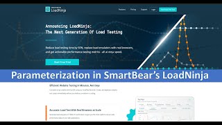 Parameterization in LoadNinja [upl. by Shaer]