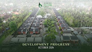 Progress Pembangunan Damara Village Ubud Alaya Collection Oktober 2024 [upl. by Ecadnak]