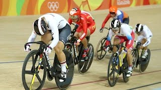 Womens Keirin cycling Rio 2016 Olympics [upl. by Gnanmos864]