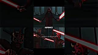 Darth sidious Vs Maul and Savage starwars vs 1v1 shorts ahsokaseries edit [upl. by Amehsat]