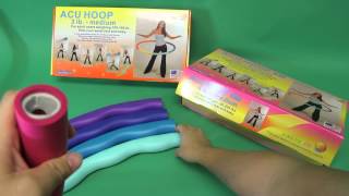 Acu Hoop 3M  4M A3M A4M  Assembly Video weighted sports hula hoop for weight loss [upl. by Nuahsor238]