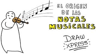 EL ORIGEN DE LAS NOTAS MUSICALES ♪♫♬  Draw My Life [upl. by Oicaroh391]