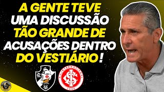 JORGINHO REVELA “QUEBRA PAU” NO VESTIÁRIO DO VASCO APÓS A DERROTA DE 6X0 PRO INTERNACIONAL [upl. by Eseuqram169]