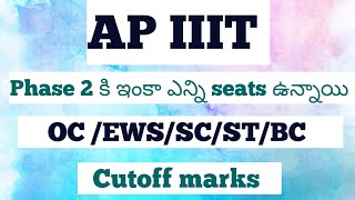 Ap IIIT phase 2 selection list  Focusfirergukt  iiit results 2024  iiit nuzvid  iiit Ongole [upl. by Bekha]