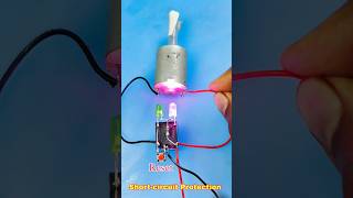 Shock Circuit Protection • Really School Science Project shorts really diy motor [upl. by Idola]