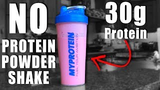 Homemade protein shake WITHOUT protein powder protein supplement science [upl. by Henderson]