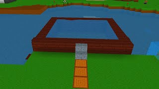 Mini Block Craft How Do Craft Swim Pool  Crafting Gaming Videos minecraft gaming youtubevideo [upl. by Tsiuqram]