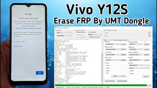 Vivo Y12S Reset FRP By UMT Dongle [upl. by Myra]