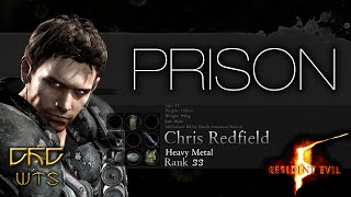 RE5  Mercenaries Reunion Guide SS RANK Chris Heavy Metal  Prison NARRADO [upl. by Aramen]