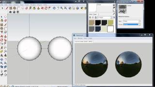 Glossy and Shiny material types in Shaderlight for Sketchup [upl. by Browne]