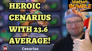 HEROIC Cenarius  Moonglade Campaign Guide  Warcraft Rumble [upl. by Aibonez564]