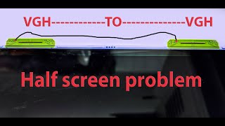 HALF SCREEN PROBLEM amp SOLUTION [upl. by Htiel]