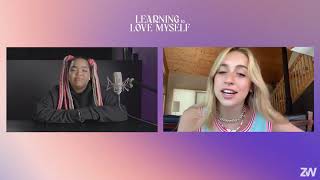 Zoe Wees  Learning To Love Myself  episode 1 with Tate McRae [upl. by Lakim]