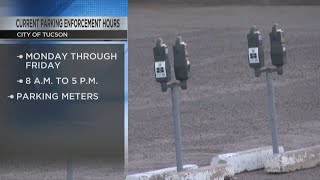 Parking meter hours could soon expand in the City of Tucson [upl. by Yzdnil]