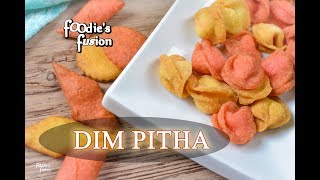 মচমচে ডিমের পিঠা রেসিপি  Egg Pitha  Dim Pitha  Sim Phool Pitha  সিম ফুল পিঠা  Easy Egg Snacks [upl. by Arukas]