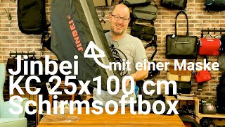 Die neue Softbox KC 25x100 von Jinbei  unboxing und Vorstellung [upl. by Meagan]