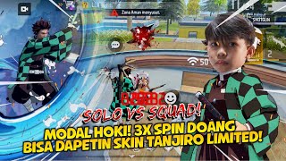 GELOOO ISENG ISENG NGESPIN TANJIRO 3X SPIN DOANG LANGSUNG DAPET AUTO JADI BUNDLE LIMITED INI [upl. by Nepsa]