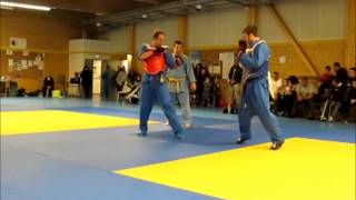 Vovinam Viet Vo Dao Combat  70 kg Coupe MidiPyrénées 2014 [upl. by Amyas955]