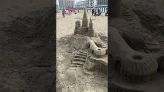 Amazing temple seashore sand decoration at the Rehoboth Delaware [upl. by Farro875]