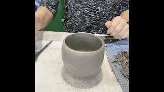 How to make a pinch pot with airdrying clay [upl. by Thury]