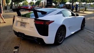 Lexus LFA Nürburgring Edition Revs Engine to 9000 RPM [upl. by Amaryl]