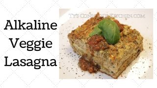 Veggie Lasagna Dr Sebi Alkaline Electric Recipe [upl. by Coniah]