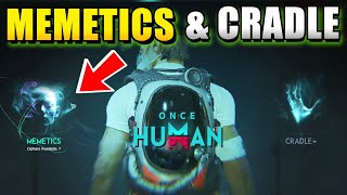 Once Human How to Open Memetics Screen  Cradle Guide How to Upgrade Memetics Points [upl. by Wivinia944]