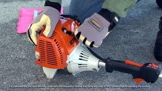 Desmalezadora Stihl FC 110 como desahogar  MOTORES Y REPUESTOS SA  Buenos Aires  Argentina [upl. by Halland]