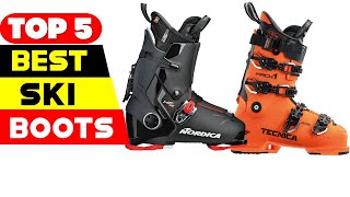 Top 5 Best Ski Boots Reviews of 2024 [upl. by Ahsram]