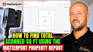 How To Estimate scanned sq ft from a Matterport Tour [upl. by Arva]