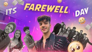 12TH FAREWELL PARTY 🥳🎊  ITS FAREWELL DAY 🥹🕺🏻 tarunkinra tarunkinragaming [upl. by Vasili]