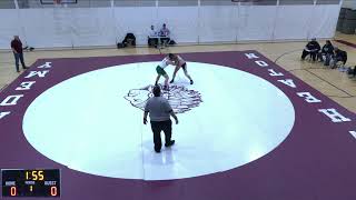 Wheaton Academy vs Chicago Hope Academy High School Boys Varsity Wrestling [upl. by Cacilia]