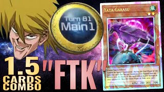 The Most Consistent YataGarasu 15 Cards Combo  81 Turns Lock quotFTKquot [upl. by Naiviv]