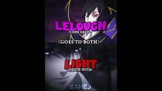 Who UTILIZED their power better Light vs Lelouch Round 2 [upl. by Fayth]