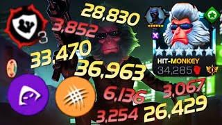 6 Star Rank 5 Ascended Hit Monkey  Speedrun [upl. by Boarer]