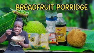 Breadfruit PorridgeJamaican Breadfruit Porridge Recipe [upl. by Sukramaj872]