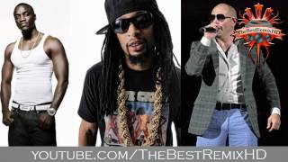 Akon ft Pitbull amp Lil Jon  Boomerang Shots Remix 2012 [upl. by Ahsekad]